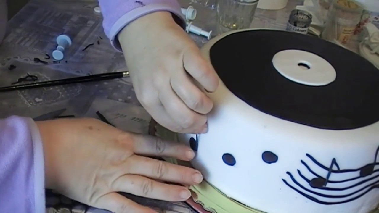 Record Cake  for musician