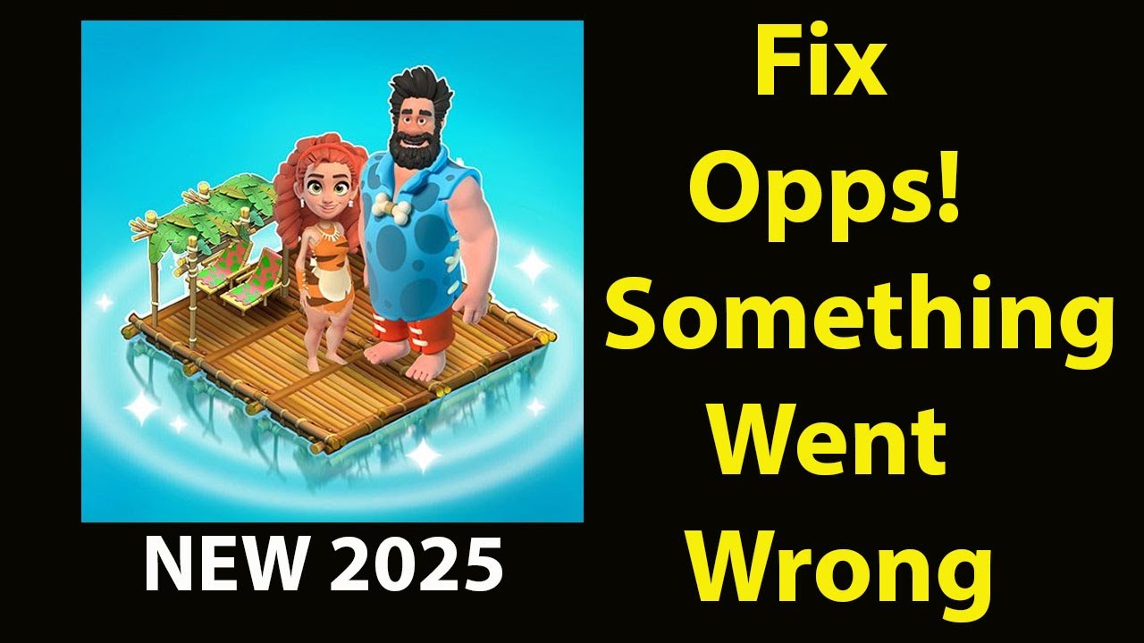 Fix Family Island  App Oops Something Went Wrong Error | Fix Family Island went wrong error
