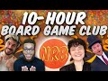 10 Hour Board Game Club Marathon For 50K Subs!!!