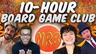 10 Hour Board Game Club Marathon For 50K Subs!!!