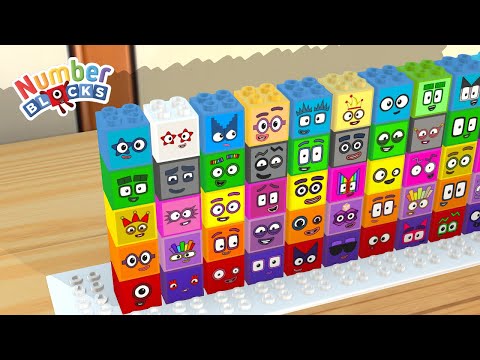 Learn Numbers 1 To 100 With Numberblocks Lego Fun Math For Kids 