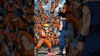 Goku vs Gojo, Sukuna, Naruto &amp; Sasuke 🔥 Ultimate Anime Battle | Goku Still Wins 😈 #goku #shorts
