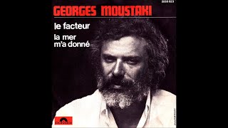 Video voorbeeld van "Georges Moustaki - La mer m'a donné [Audio - 1969]"