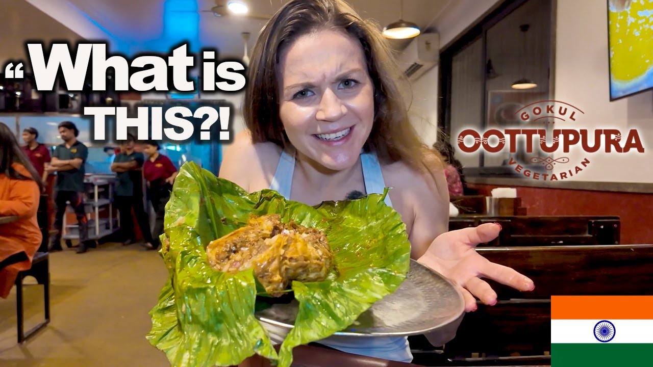 Kerala's BEST VEGETARIAN RESTAURANT?! | What is THIS!?