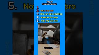Top 5 Roblox memes (part3) #roblox