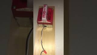 My mini fire alarm test system