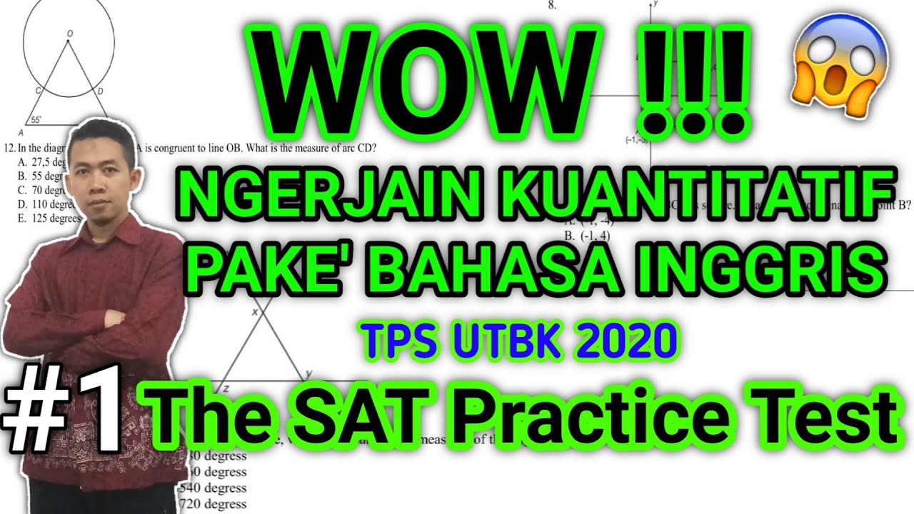 Soal Tps Utbk 2020 Pengetahuan Kuantitatif Bahasa Inggris - SOALNA