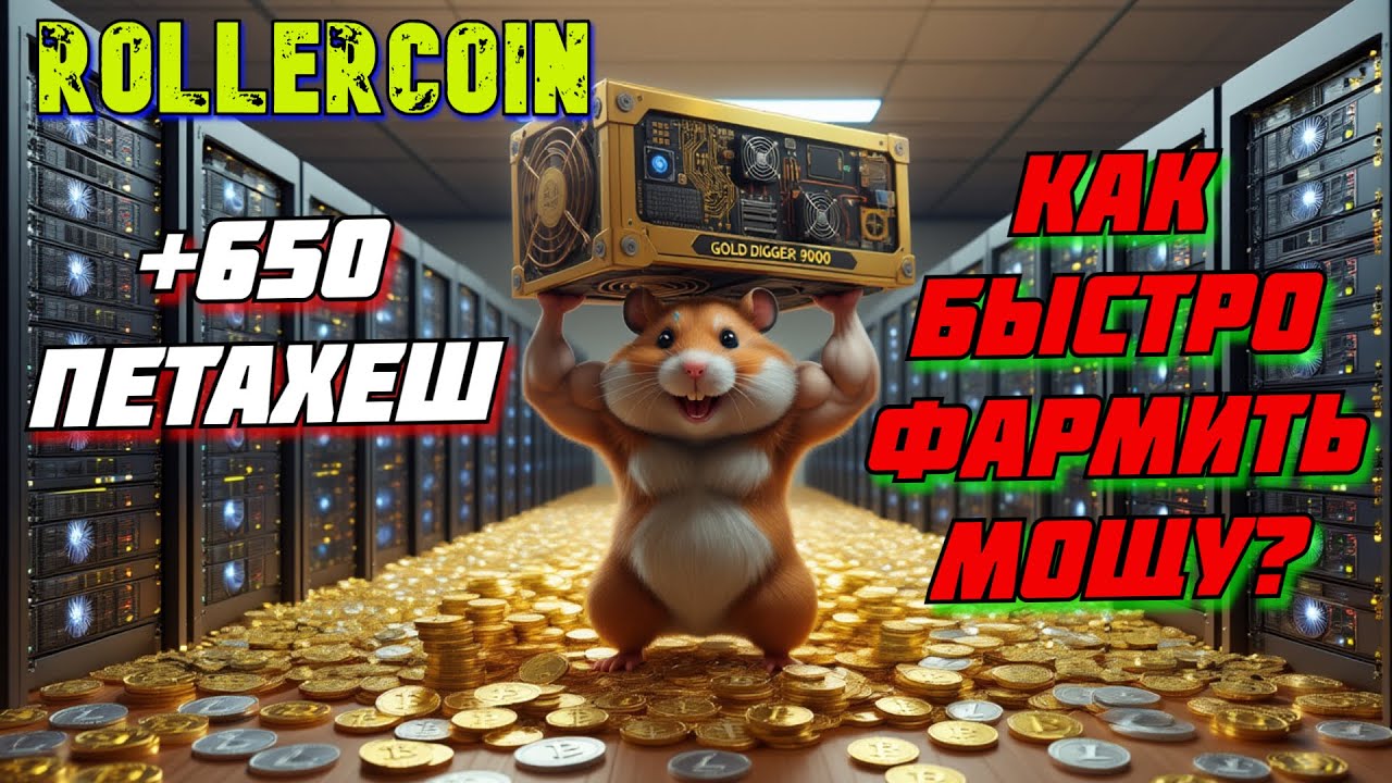 💎 ROLLERCOIN КАК БЫСТРО ПРОКАЧАТЬ МОЩУ ЗА ПАРУ НЕДЕЛЬ?
