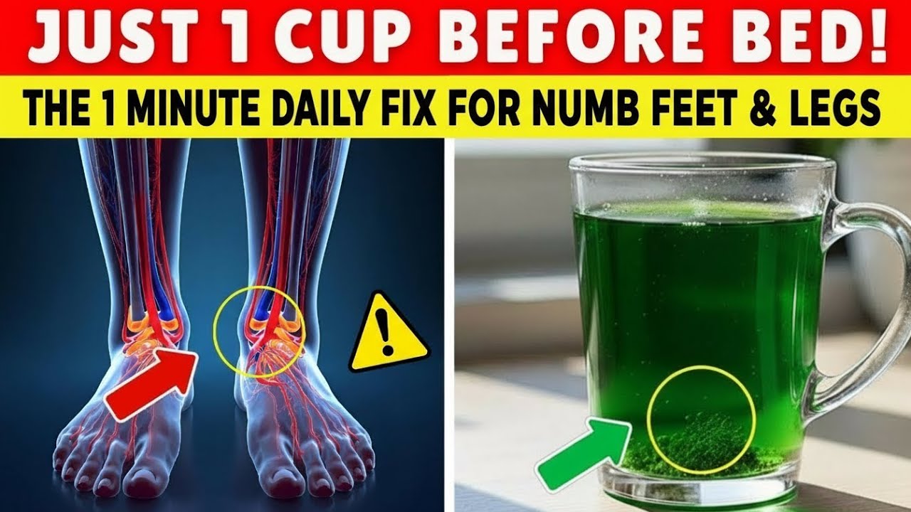Why Seniors Wake Up With Numb Feet (And the 1-Minute Fix That Really Works)
