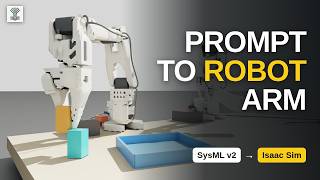 AI Can't Trace Your Design... Or Can It Robot Arm, SysML v2 to Isaac Sim Guide