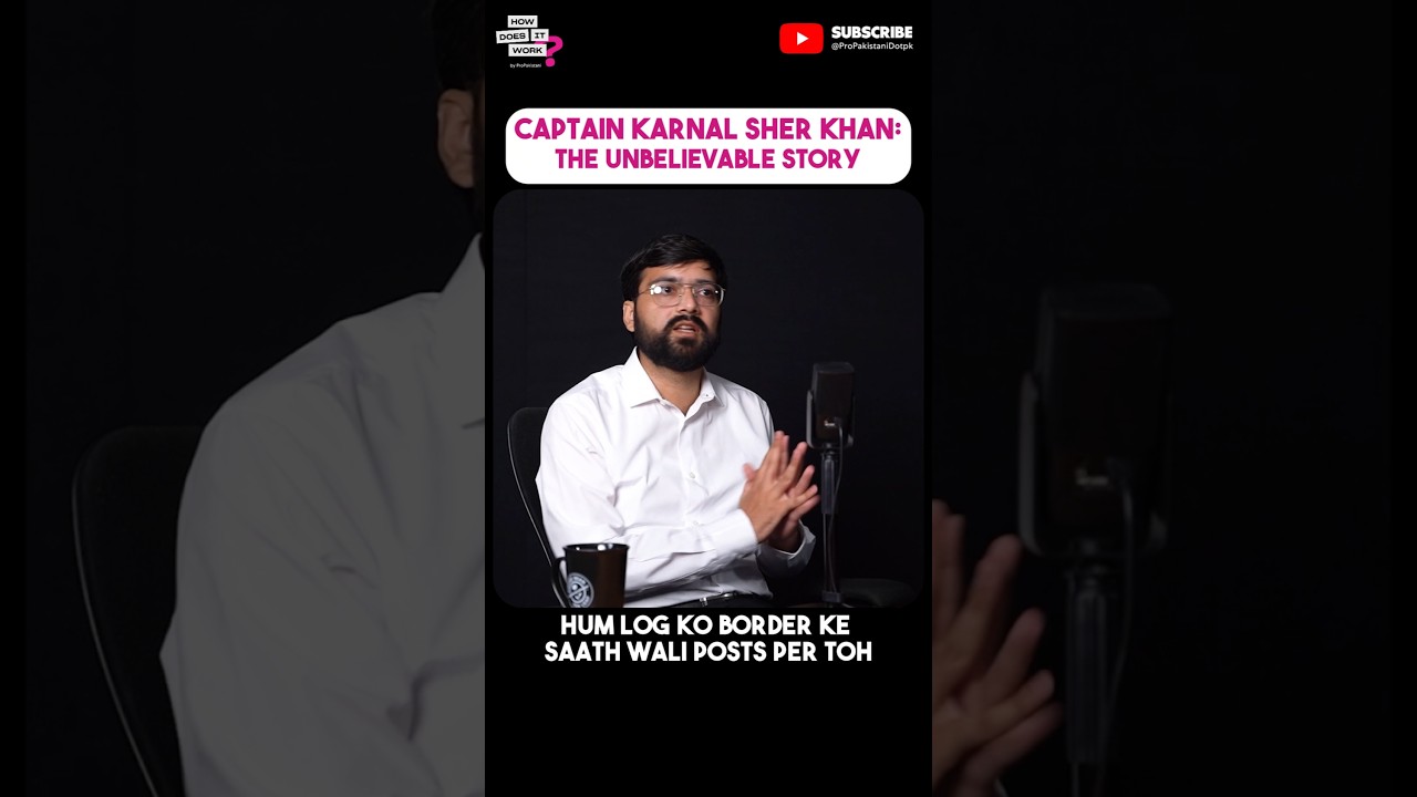 Captain Karnal Sher Khan The Unbelievable Story