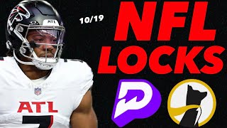PRIZEPICKS NFL SUNDAY 10/19/25 - 4 FREE PICKS!!!  (NFL RUN!!!) - BEST PLAYER PROPS - NFL WEEK 7