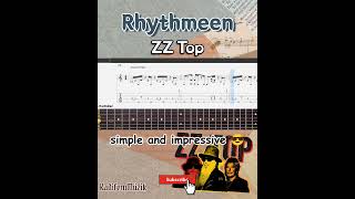 ZZ Top-Rhythmeen - Simple &amp; Impressive Guitar Tabs