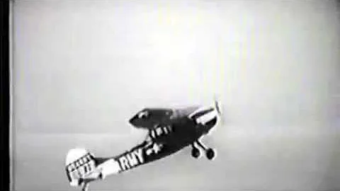 US ARMY Taildragger Cessna L19 Bird Dog Training Video Part 4 Spin Stall