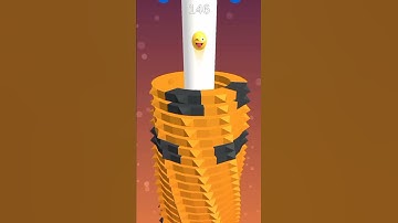 Stack ball🏀 (All level) walkthrough gameplay🎉🤩 (Android & iOS)87 |#stackball #shorts