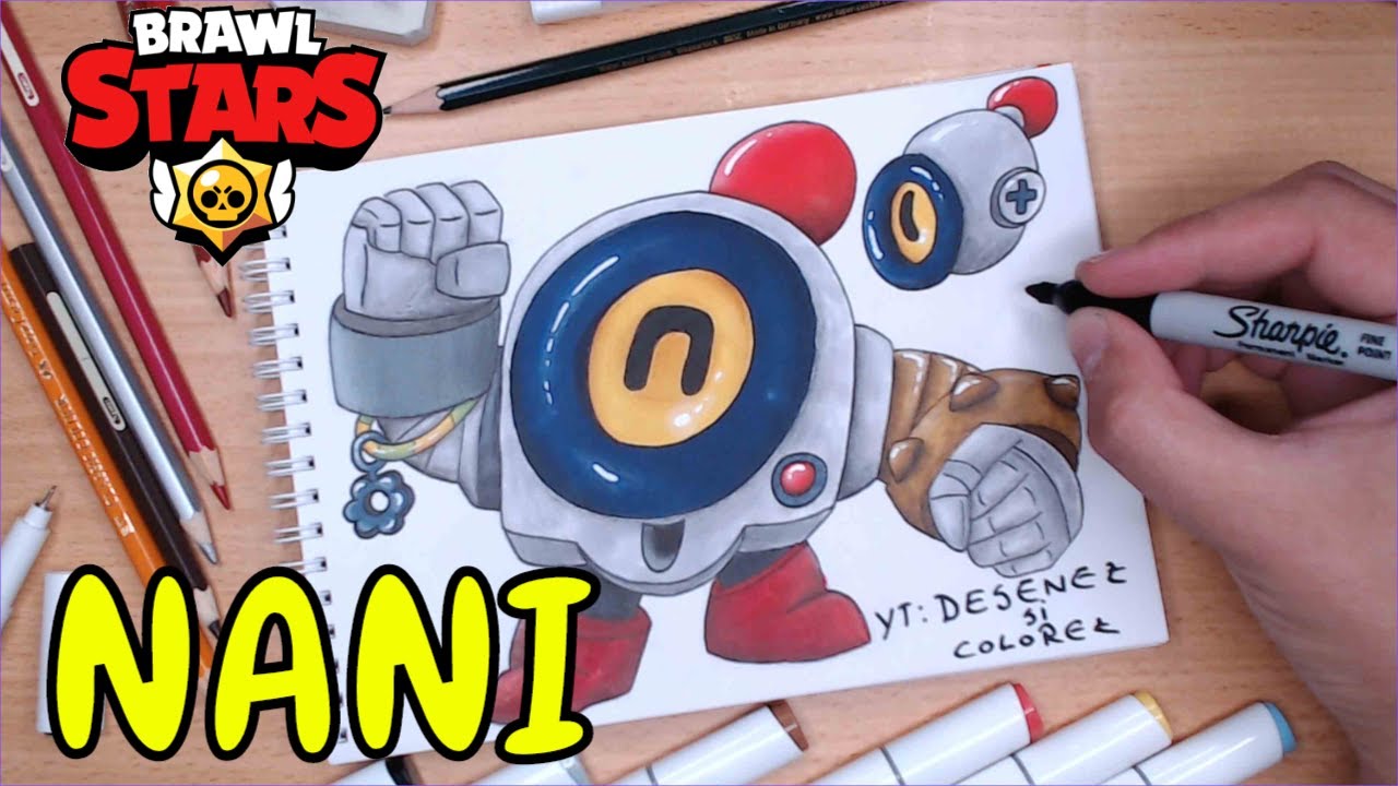 Desenez Pe Nani Drawing New Brawl Stars Epic Brawler Youtube - nani fotos de brawl stars personajes