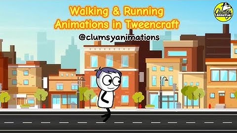 Mastering Walking and Running Animation in Tweencraft | Animation Tutorial