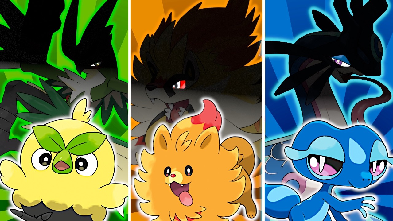 I EVOLVED the Gen 10 Starter Pokemon!