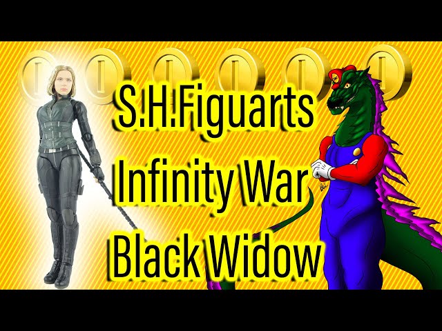 S.H.Figuarts Infinity War Black Widow and Explosion set Review