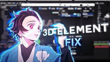 How to fix black text 3d Element | Intel HD Graphics