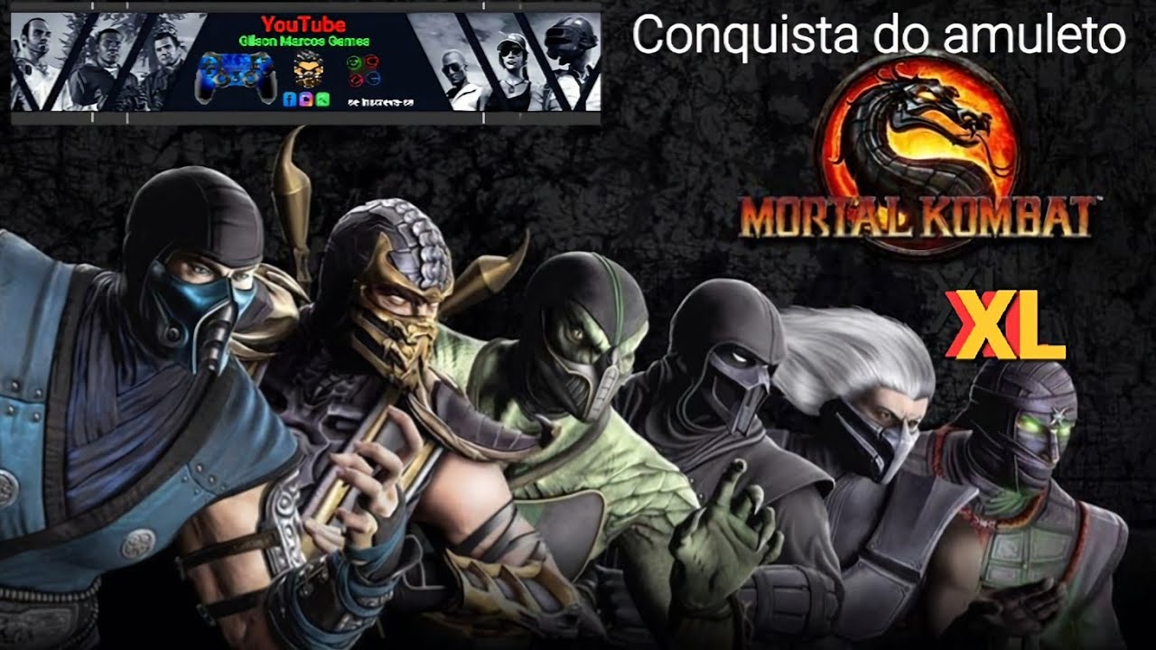 Mortal Kombate XL modo história  Qualidade 720p Alta 60Fps  Gilson Marcos games
