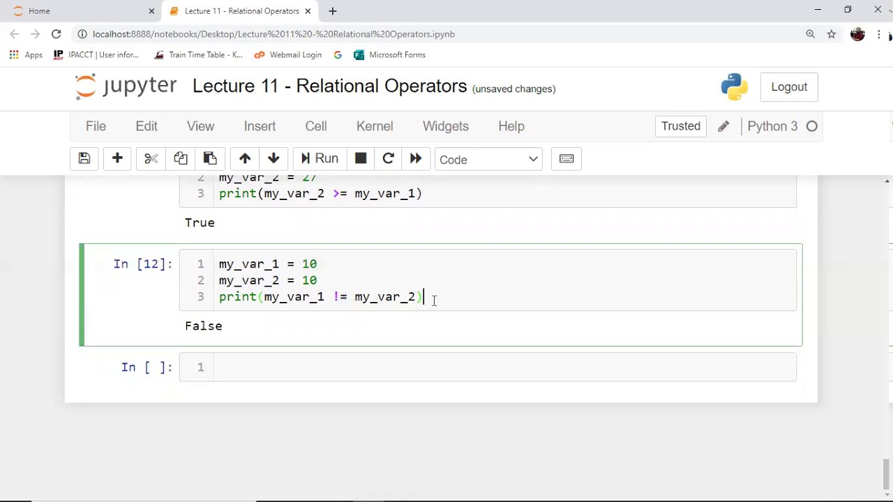 Python In 5 Minutes Lecture 11 Relational Operators YouTube Python In 5 Minutes Lecture 11 Relational Operators YouTube