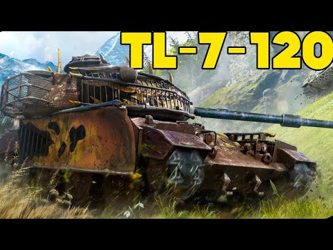 видео: ИМБА ИЛИ ПОЛНОЕ...?/TL-7-120 / Tanks Blitz