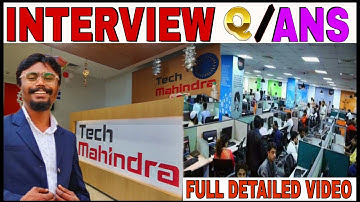 Tech Mahindra Interview Questions & Answers 2024// BPO Jobs in Noida