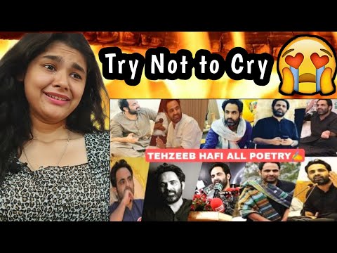 Tehzeeb hafi all poetry collection | Indian Reaction on Tahzeeb Hafi Heart Touching Poetry
