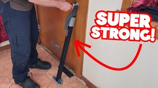 You NEED this security device at your front door! Take it to your hotel or AirBnB too! SecuraDoor