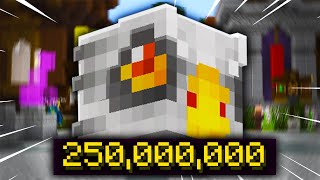 The craft that costed millions ( Hypixel Skyblock )