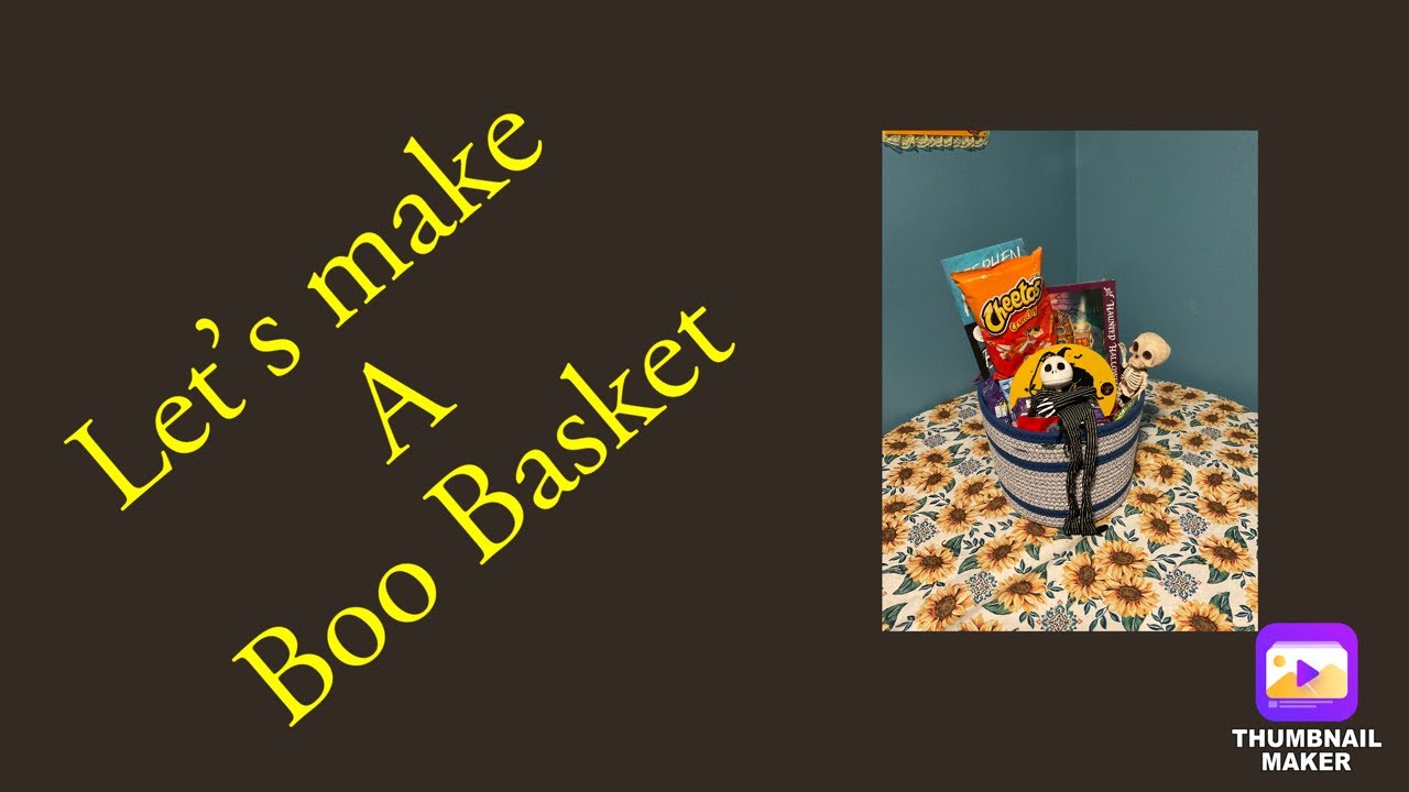 Let’s make a Boo Basket #boobasket - YouTube