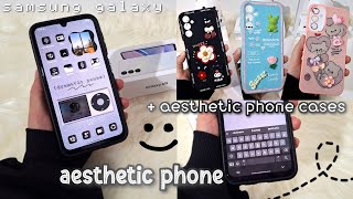 how to make your android phone aesthetic   Samsung Galaxy A15 + phone cases