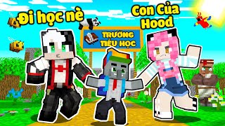 REDHOOD PHÁT HIỆN MỀU CÓ EM BÉ TRONG MINECRAFT*MỀU THỬ THÁCH 100NGÀY LÀM MẸ NHẬN NUÔI EM BÉ PILLAGER