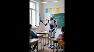 Robots teaching in Classroom #shortvideo #ytshorts #shorts
