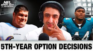 Ari Explains Why Star Center Tyler Linderbaum's 5th-Year Option Was Declined + More Decisons