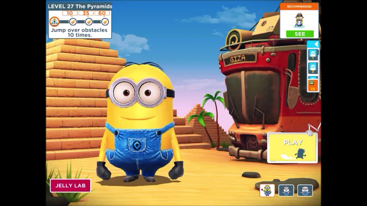 Minion Rush Windows Edition Jelly Lab Level 24 36 YouTube