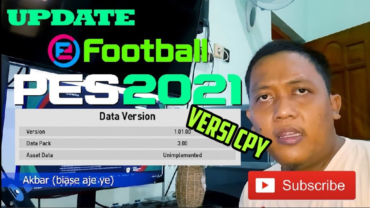 Cara Update PES 2021 datapack 3.0 versi CPY | Cara Install