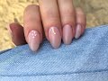 Gel nails using tips step by step