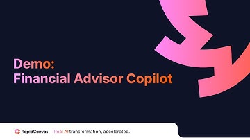 Demo: Financial Advisor Copilot