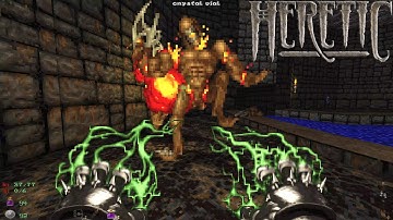 Heretic - E2M5: The Catacombs | 4K/60