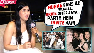 Mannara Chopra FIRST REACTION On KKK14, Call With Munna & NOT Invited For AnVi House Party |