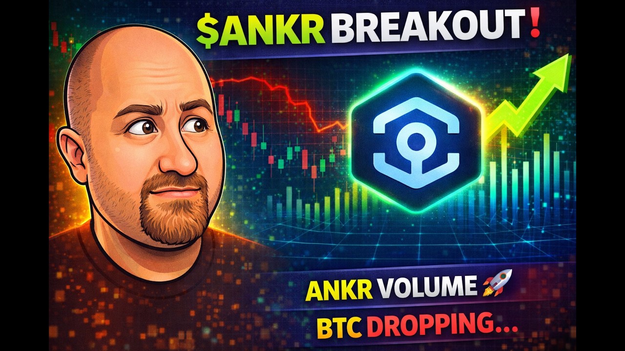 $ANKR BREAKOUT? 🚀 Volume Surging While BTC Drops… - YouTube