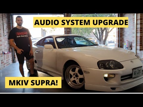 Upgrading the Stereo System in our MKIV Toyota Supra