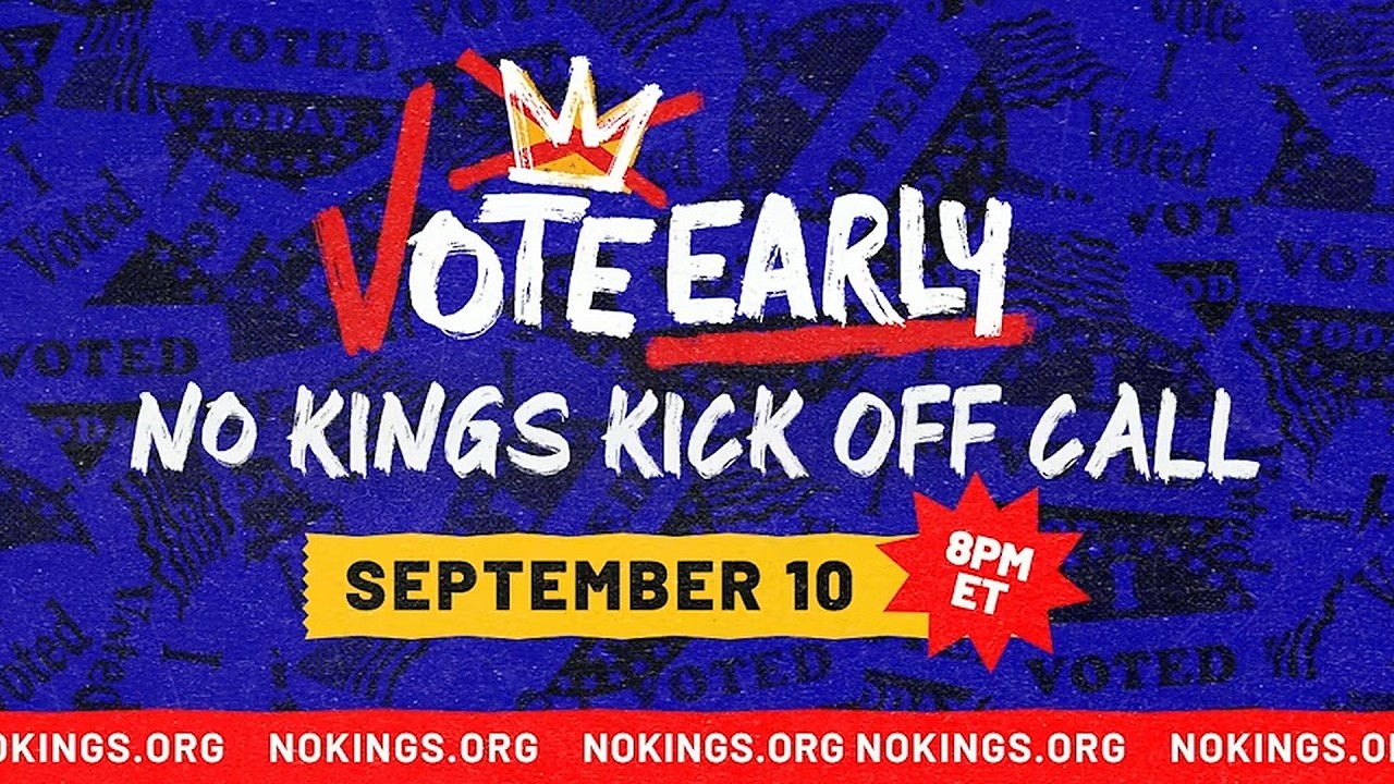No Kings: Vote Early Kickoff Call