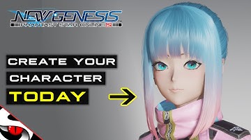 Make your PSO2:NGS Character Today!! (Link in description)