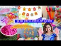 Holi special home decoration ideas with diys  fabric painting  waste material craft ideas