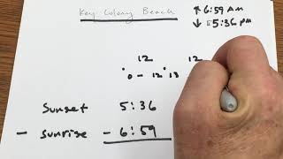 Calculating Daylight - the math way1