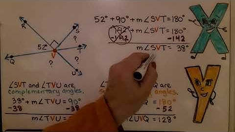 7th Grade Math 8.4b, Angle Pairs and One-Step Equations