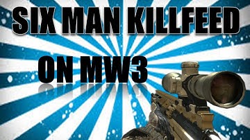 Modern Warfare 3 Sniper Killfeed | Call of Duty